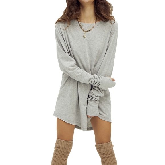 Free People Tops - FREE PEOPL ARDEN TEE  SMALL  NWT